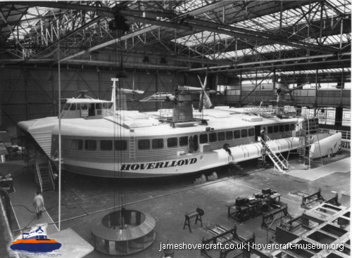 SRN4 prototype GH-2007 -  (credit: The <a href='http://www.hovercraft-museum.org/' target='_blank'>Hovercraft Museum Trust</a>).